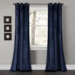 Prima Velvet Solid Velvet Room Darkening Curtain Pair (Set of 2) - Chic Decora