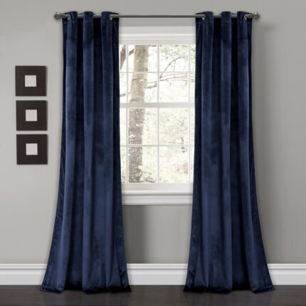 Aleigh Polyester Sheer Curtain Pair (Set of 2) - Chic Decora