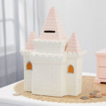 Princess Castle Personalized Piggy Bank - Chic Decora