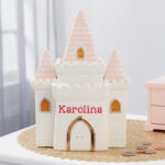 Princess Castle Personalized Piggy Bank - Chic Decora