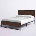 Proto Classical Metal Frame Platform Bed - Chic Decora