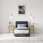 Pucklechurch Upholstered Metal Platform Bed - Chic Decora