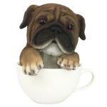 Puppuccino Pug Puppy Figurine - Chic Decora