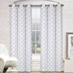 Lettie Cotton Blend Room Darkening Curtain Pair (Set of 2) - Chic Decora