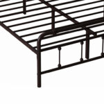 Queen Size Metal Platform Bed - Chic Decora