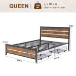 Queen Storage Platform Bed - Chic Decora