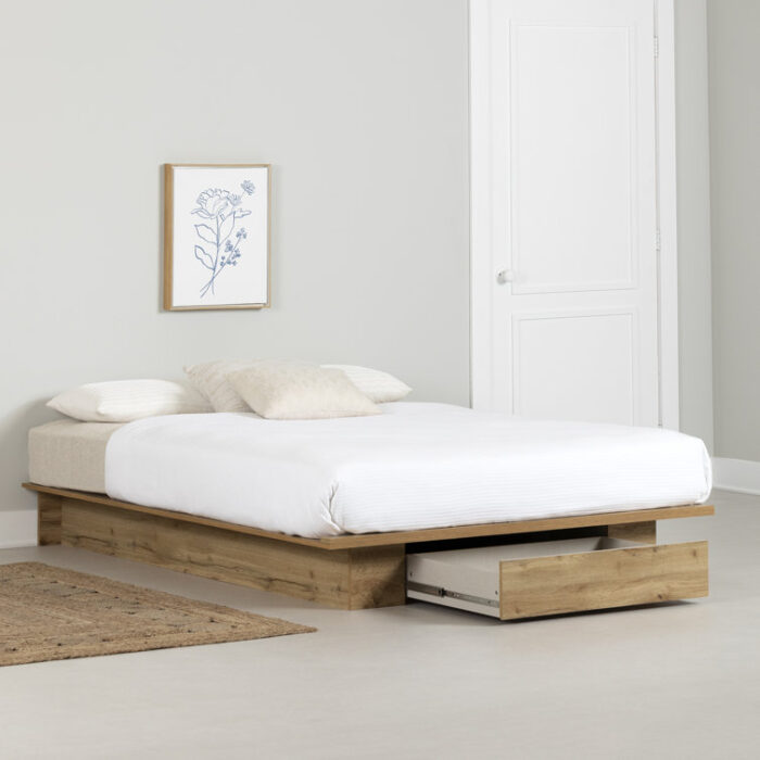 Queen Storage Platform Bed - Chic Decora