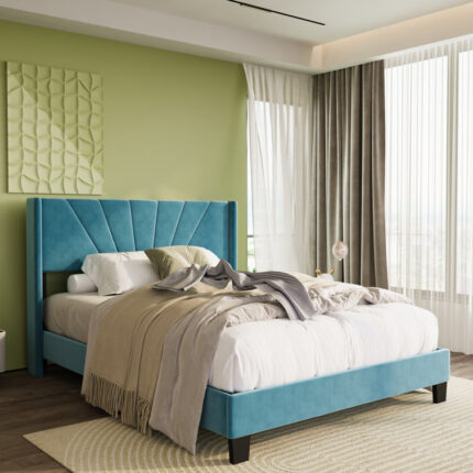 Bittinger Upholstered Standard Bed - Chic Decora