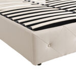 Queen Upholstered Platform Storage Bed - Chic Decora