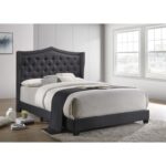 Raceland Upholstered Wingback Bed - Chic Decora