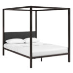 Raina Queen Canopy Bed Frame - Chic Decora