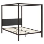 Raina Queen Canopy Bed Frame - Chic Decora