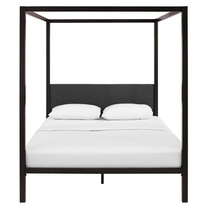 Raina Queen Canopy Bed Frame - Chic Decora