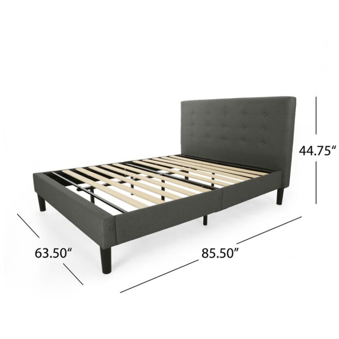 Ralphs Upholstered Bed - Chic Decora