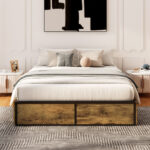 Ramjan Platform Storage Bed - Chic Decora