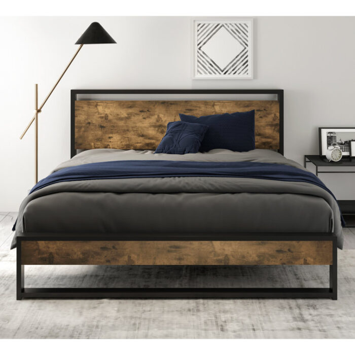 Raney Platform Bed - Chic Decora