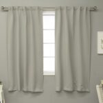 Rebeca Polyester Blackout Curtain Pair (Set of 2) - Chic Decora