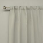 Rebeca Polyester Blackout Curtain Pair (Set of 2) - Chic Decora