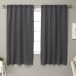 Rebeca Polyester Blackout Curtain Pair (Set of 2) - Chic Decora