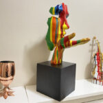 Resin Statue Multicolor People Decorative Object - Chic Decora