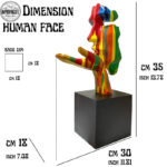 Resin Statue Multicolor People Decorative Object - Chic Decora