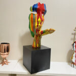 Resin Statue Multicolor People Decorative Object - Chic Decora