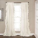 Reyna Polyester Curtain Pair (Set of 2) - Chic Decora