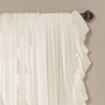 Reyna Polyester Curtain Pair (Set of 2) - Chic Decora