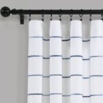 Reyna Semi Sheer Curtain Pair (Set of 2) - Chic Decora