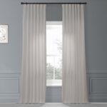 Richardson Cotton Semi Sheer Curtain Pair (Set of 2) - Chic Decora