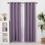 Riey 100 Percent Blackout Faux Linen Curtains (Set of 2) - Chic Decora