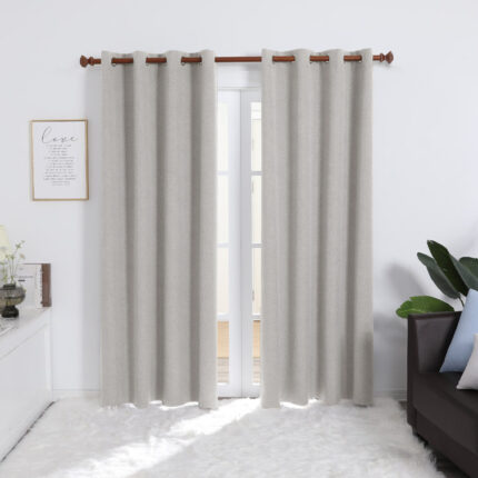 Westerman Polyester Sheer Curtain Pair (Set of 2) - Chic Decora