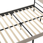 Rohma Upholstered Metal Canopy Bed - Chic Decora