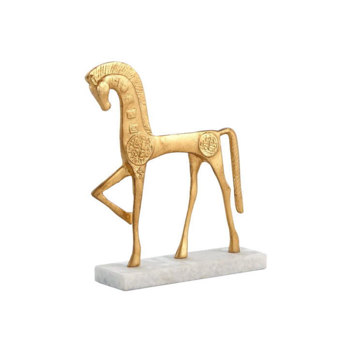 Roman Horse-Gold - Chic Decora