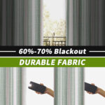 Romelia Blackout Curtain Pair (Set of 2) - Chic Decora