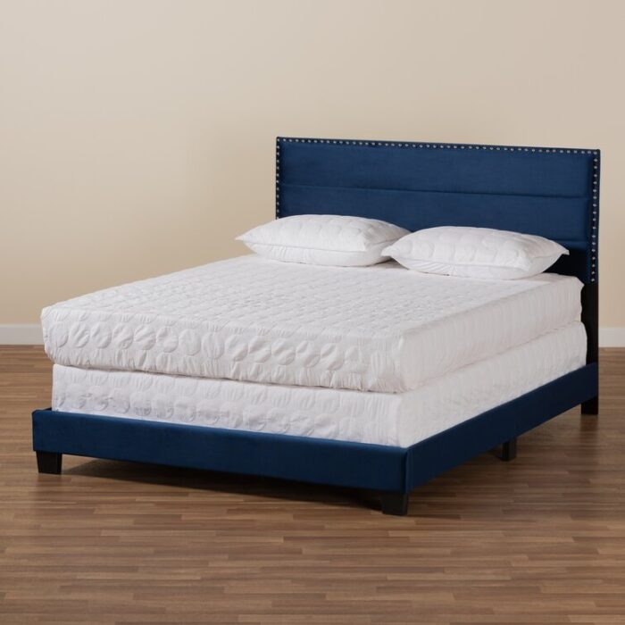 Ron Upholstered Standard Bed - Chic Decora