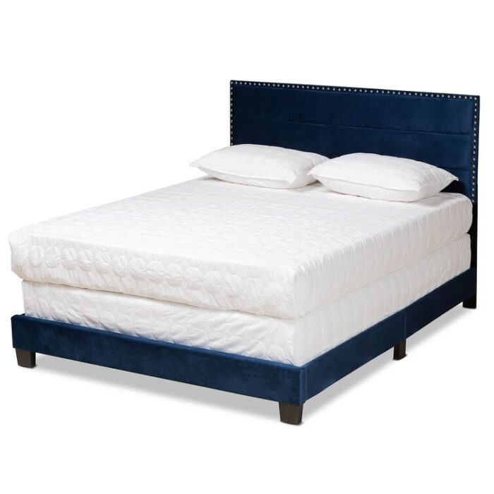 Ron Upholstered Standard Bed - Chic Decora