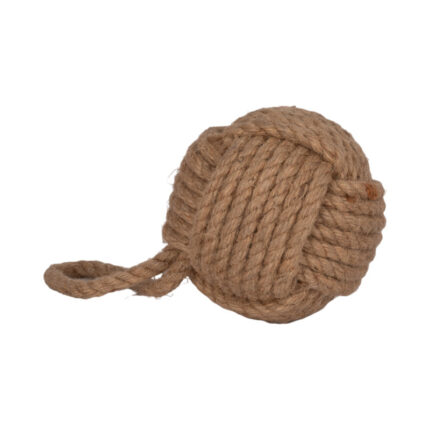 Rope Natural Nautical Orb – 5″ x 5″ x 5″ - Chic Decora