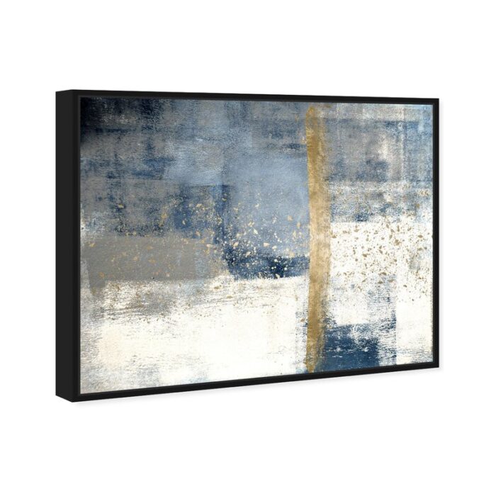 Roschelle ” Abstract In The Mid Summer, Modern & Contemporary Blue ” by Oliver Gal - Chic Decora