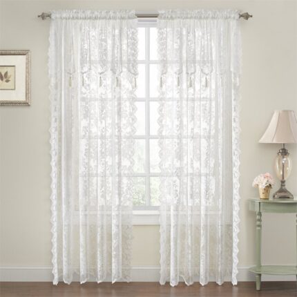 Botanical Garden Polyester Room Darkening Curtain Pair (Set of 2) - Chic Decora