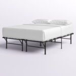 Rubino Steel Folding Bed, Easy Assembly & Storage, Underbed Clearance, No Box Spring Needed - Chic Decora