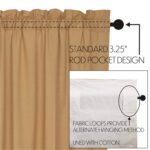 RuckeR Cotton Blend Room Darkening Curtain Pair (Set of 2) - Chic Decora