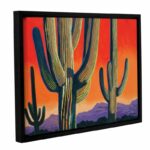 Saguaro Dawn by Rick Kersten Graphic Art on Canvas - Chic Decora