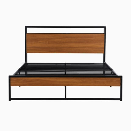 Saibah Metal Platform Bed - Chic Decora