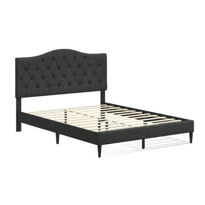 Saltford Upholstered Platform Bed - Chic Decora