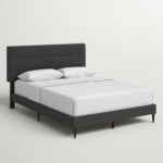 Saltz Upholstered Platform Bed - Chic Decora