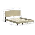 Salvaggio Upholstered Platform Bed - Chic Decora