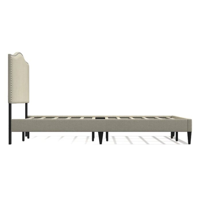 Salvaggio Upholstered Platform Bed - Chic Decora