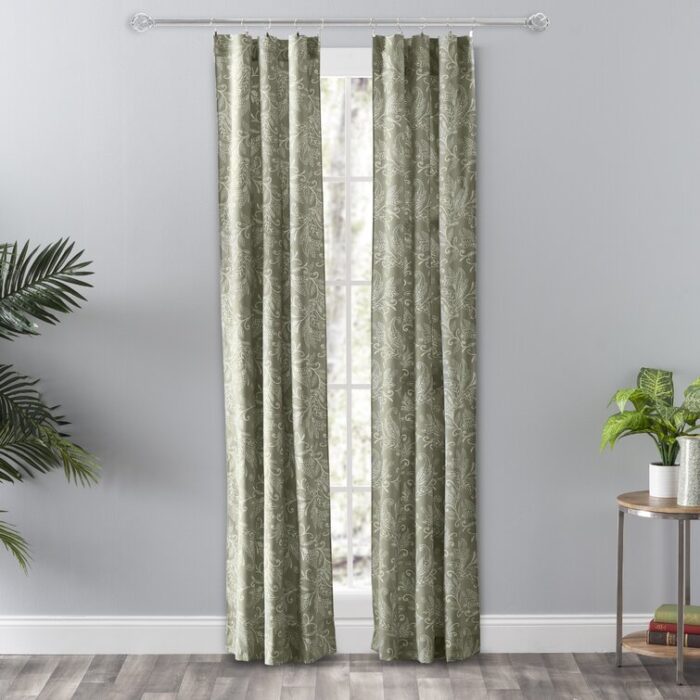 Sanita Room Darkening Curtain Pair (Set of 2) - Chic Decora