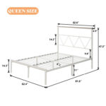 Saraiva Open-Frame Storage Bed - Chic Decora